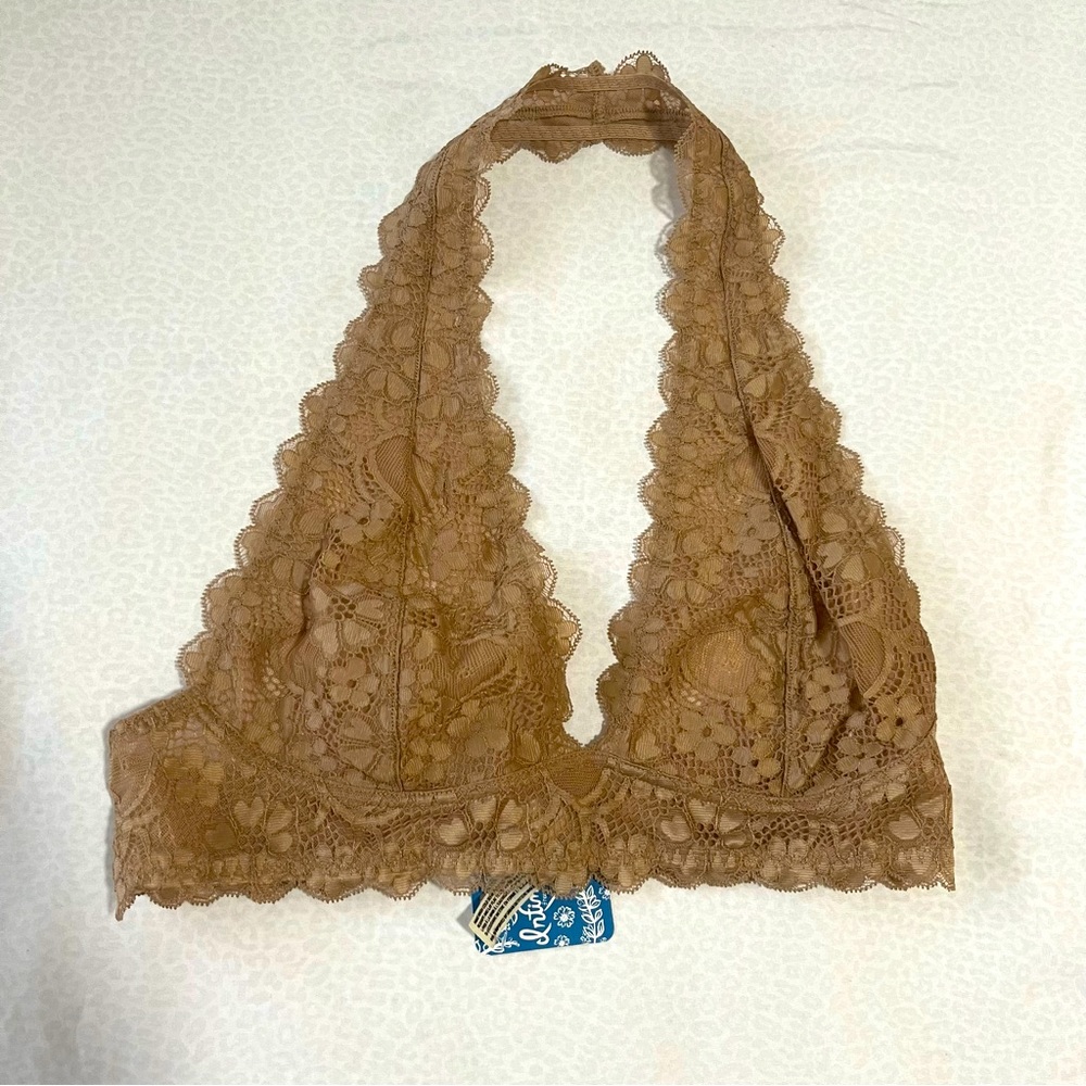 Free People Halter Bralette - NWT
